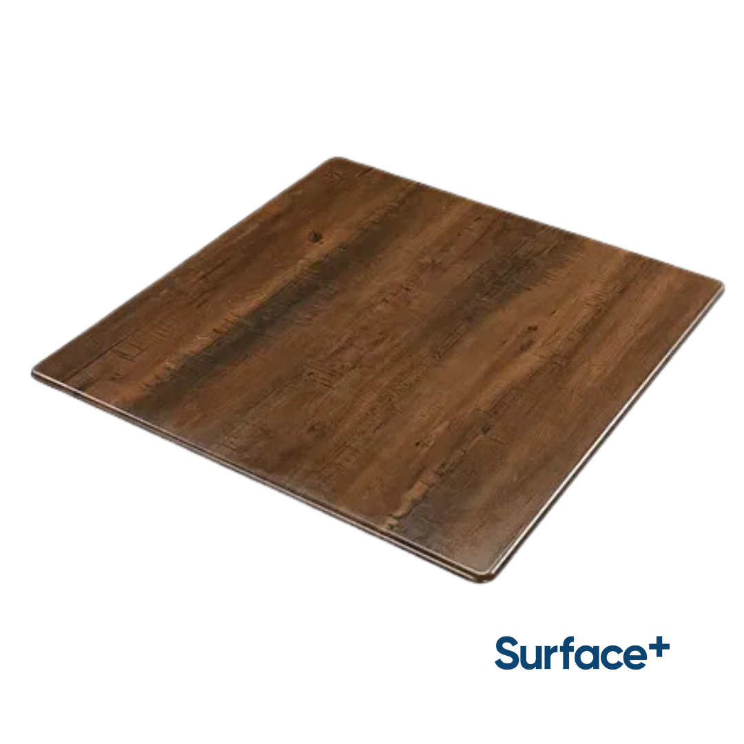 SMART TOP Square Table Top - 70cmx70cm Walnut