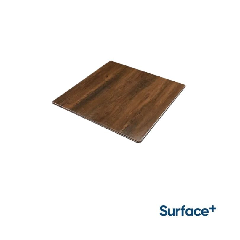 SMART TOP Square Table Top - 80cm x 80cm Walnut
