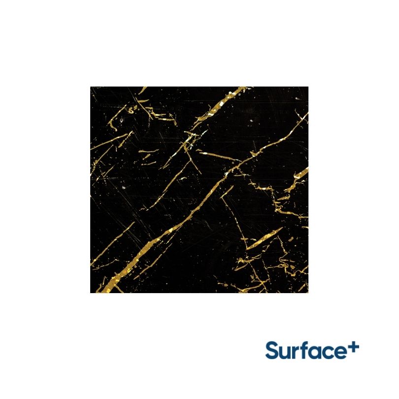 Stone Polymer Veneer - 144 Nero Gold Streak