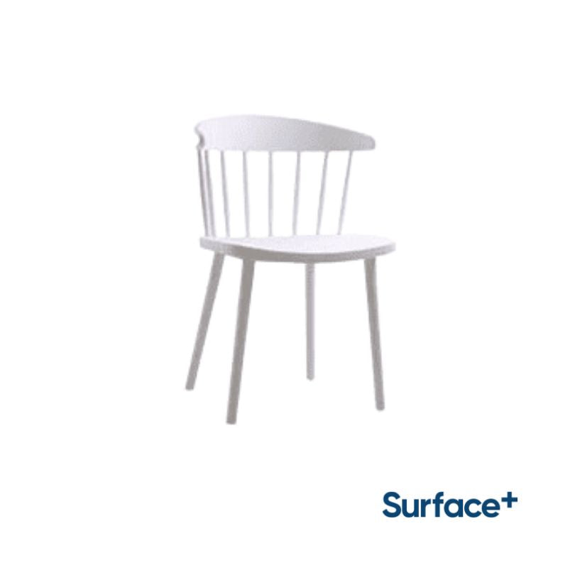 PERTH PP Chair with Metal Legs in Wood Finish