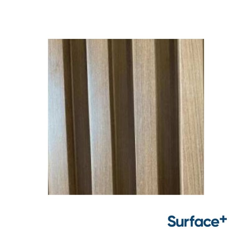 WPC Fluted Panel 25mm - DARK WALNUT